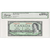 BC-29b 1954 Canada $1 Beattie-Coyne, Devil's Face, M/A Legacy Certified CUNC-63 PPQ