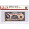 BC-5 1935 Canada $5 Osborne-Towers, English, Series A, Check Letter A BCS Certified VF25