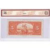 BC-5 1935 Canada $5 Osborne-Towers, English, Series A, Check Letter A BCS Certified VF25