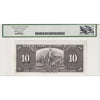 BC-24b 1937 Canada $10 Gordon-Towers, Y/D Legacy Certified CUNC64 PPQ