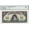 DC-23b 1917 Dominion $1 Various-Saunders, No Seal, Series T, Check D Legacy Cert. F-15