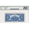 BC-3 1935 Canada $2 Osborne-Towers, English, Series A, Check C Legacy Certified VF-20
