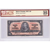 BC-22c 1937 Canada $2 Coyne-Towers, J/R BCS Certified VF-35 Original