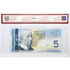 BC-67a-N1-iii 2006 Canada $5 J-D, 2006, RADAR AOL6183816 BCS Certified CUNC63 Original