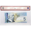 BC-67b-N1-iii 2006 Canada $5 J-C, 2008, RADAR APP2310132 BCS Certified CUNC63 Original