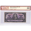 BC-24a 1937 Canada $10 Osborne-Towers, A/D, BCS Certified F12