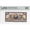 BC-27b 1937 Canada $100 Gordon-Towers, B/J PMG Certified VF-35