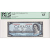 BC-39bA 1954 Canada $5 Beattie-Rasminsky, Modified, Replacement, *N/X PCGS Cert. CUNC63