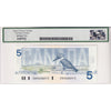 BC-56aA 1986 Canada $5 Crow-Bouey, Replacement, ENX w/ YBPN Legacy Certified CUNC64 PPQ