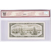 BC-33b 1954 Canada $20 B-C, Devil's Face, Changeover, E/E BCS Certified AU50 Original