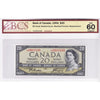 BC-41aA 1954 Canada $20 Beattie-Coyne, Modified, Replacement, *A/E BCS Cert. UNC60 Orig.