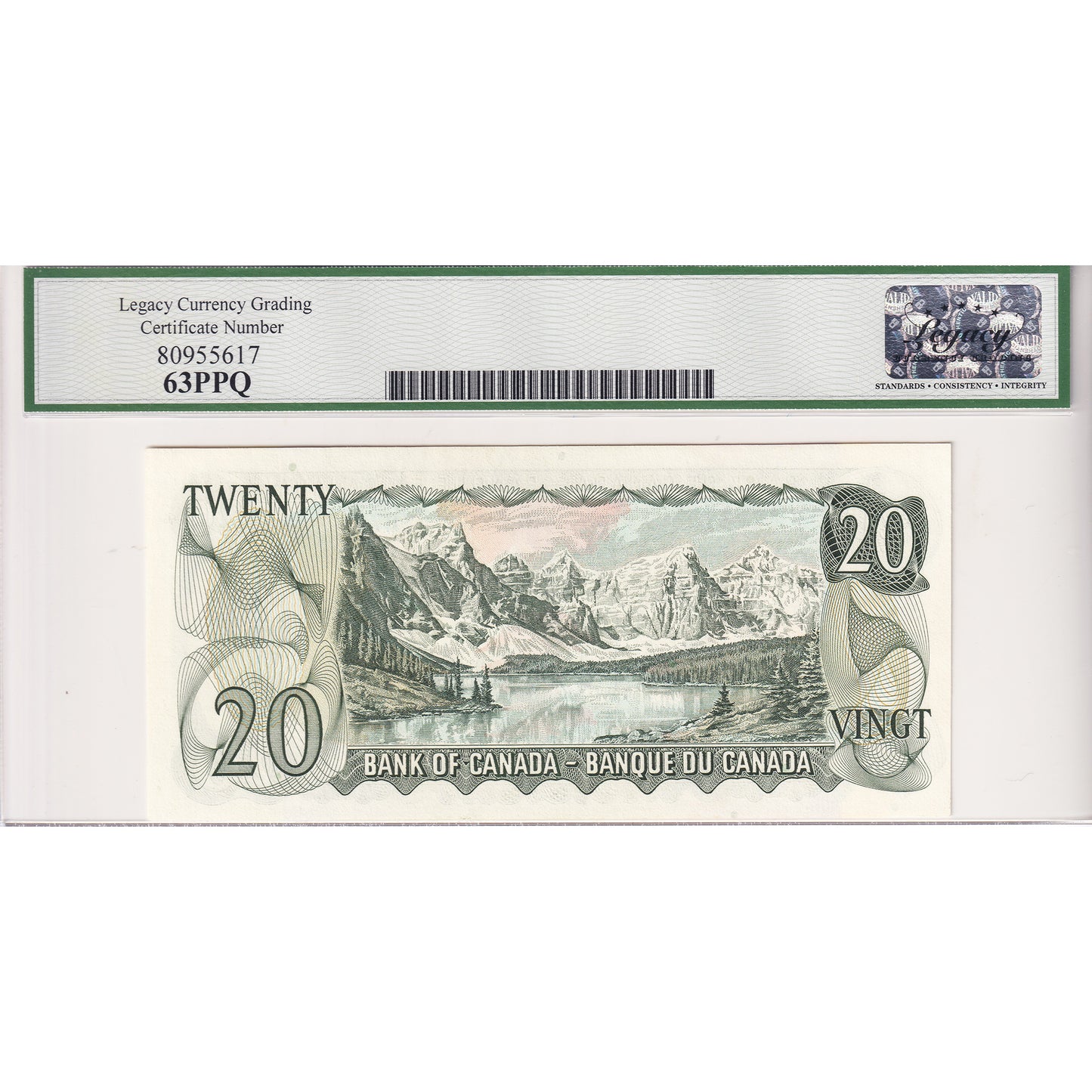 BC-50bA 1969 Canada $20 Lawson-Bouey, Replacement, *EZ Legacy Certified CUNC63 PPQ