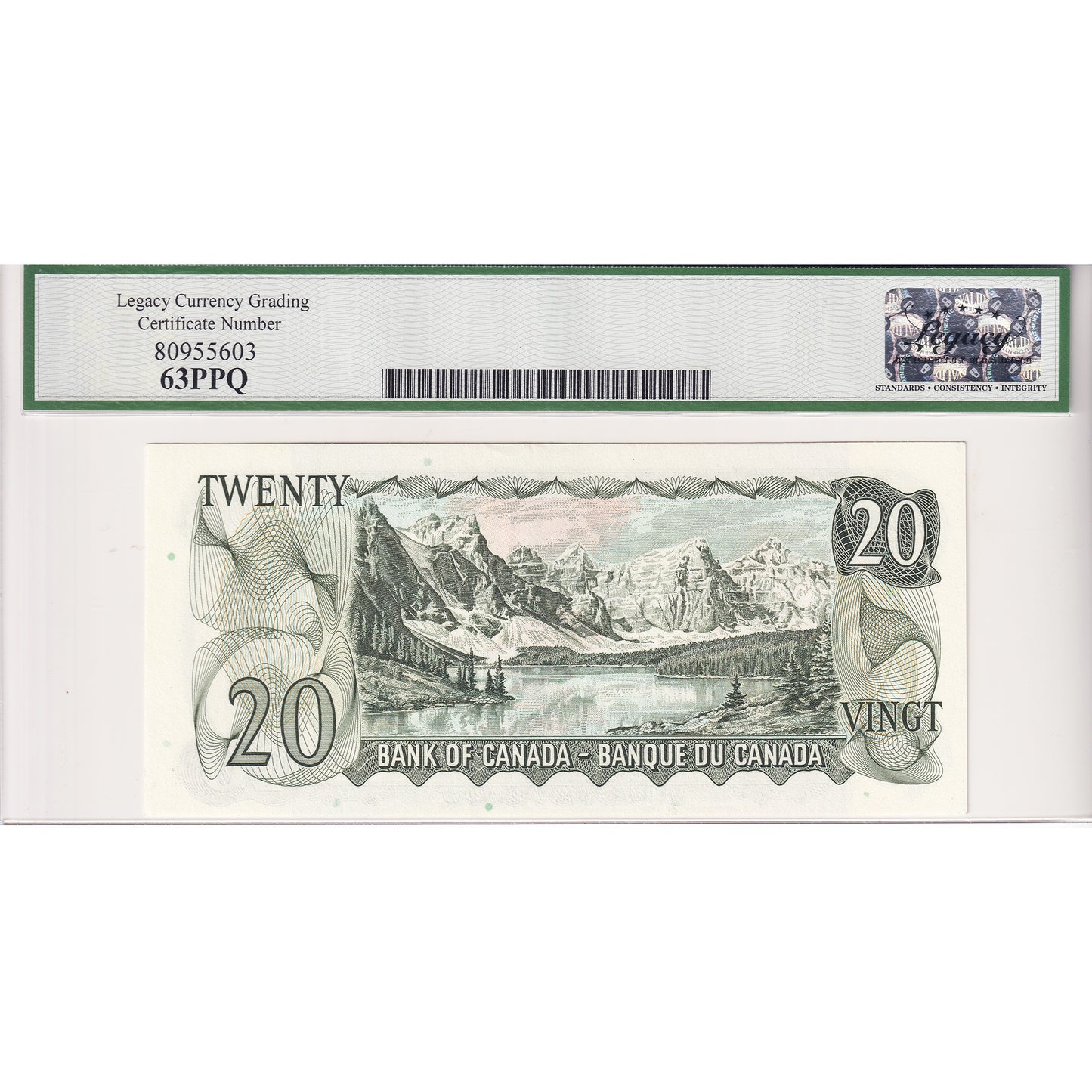 BC-50bA 1969 Canada $20 Lawson-Bouey, Replacement, *YA Legacy Certified CUNC63 PPQ