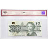 BC-58d 1991 Canada $20 Knight-Dodge, EWP BCS Certified GUNC65 Original