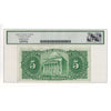 505-60-02 1935 Bank of Montreal $5 Bog-Gordon, Legacy Certified GUNC-65 PPQ
