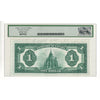 DC-25o 1923 Dominion $1 C-C, Black Seal, Group 4, Series E, Check B, Legacy Cert EF40 PPQ