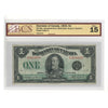 DC-25o 1923 Dominion $1 Campbell-Clark, Black Seal, Group 4, Series E, A, BCS Cert F15