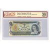 BC-46aA 1973 Canada $1 L-B, Two Letter, Replacement, *AA Above 5.0M BCS Cert VF35 Orig