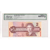 BC-55aS 1986 Canada $2 Crow-Bouey, Specimen 0772, ARG Legacy Certified GUNC66 PPQ