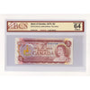 BC-47a-N1-iii 1974 Canada $2 L-B, 2 Letter, 4 Digit RADAR RP9417149 BCS Cert CUNC64 Orig