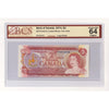 BC-47a-N1-iii 1974 Canada $2 L-B, 2 Letter, 4 Digit RADAR RU8726278 BCS Cert CUNC64 Orig