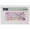 BC-57b 1989 Canada $10 Bonin-Thiessen, BEF PMG Certified GUNC67 EPQ