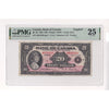 BC-9a 1935 Canada $20 Osborne-Towers, English, Large Seal, Check Letter C PMG Cert VF25