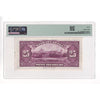 BC-11 1935 Canada $25 Osborne-Towers, English, Check A, PMG Certified VF30 RARE
