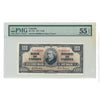 BC-27b 1937 Canada $100 Gordon-Towers, B/J PMG Certified AU55 EPQ