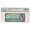 BC-45bA 1967 Canada $1 Beattie-Rasminsky, Replacement, *L/O Legacy Certified CUNC64 PPQ