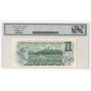 BC-46a 1973 Canada $1 Lawson-Bouey, 4 Digit RADAR MC3865683 Legacy Certified CUNC64 PPQ