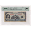 BC-3 1935 Canada $2 Osborne-Towers, English, Check Letter B PMG Certified VF20