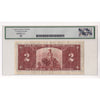 BC-22a 1937 Canada $2 Osborne-Towers, B/B Legacy Certified VF25