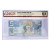 BC-67b-N1-iii 2006 Canada $5 J-C, 2009, RADAR AAF2871782 BCS Certified CUNC63 Original