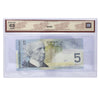 BC-67b-N1-iii 2006 Canada $5 J-C, 2010, RADAR HAC5485845 BCS Certified CUNC63 Original