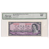 BC-32a 1954 Canada $10 Coyne-Towers, Devil's Face, B/D Legacy Certified CUNC63