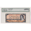 BC-42a 1954 Canada $50 Beattie-Coyne, Modified Portrait, A/H9068802 Legacy Certified CUNC64 PPQ