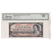BC-35a 1954 Canada $100 Coyne-Towers, Devil's Face, A/J Legacy Certified AU55