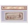 BC-43b 1954 Canada $100 Beattie-Rasminsky, Changeover, B/J BCS Certified AU50