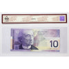 BC-63b 2001 Canada $10 K-D, Missing Circle, Changeover, BCS Certified UNC60 Original