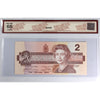 BC-55bA 1986 Canada $2 Thiessen-Crow, BRX BCS Certified GUNC65 Original