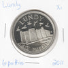 2011 Lundy 4 Puffins Medallion