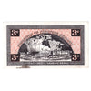 G2-C1 1962 Canadian Tire Coupon 3 Cents Almost Uncirculated (Stain)