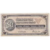 S3-E-V 1972 Canadian Tire Coupon 50 Cents Fine