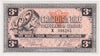 G3-C-X No Mor Power 1962 Canadian Tire Coupon 3 Cents Almost Uncirculated