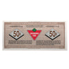 S17-Ea-*0 Replacement 1992 Canadian Tire Coupon 50 Cents Uncirculated