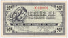 G7-J-M 1972 Canadian Tire Coupon 50 Cents Extra Fine