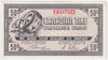 G8-D-U2 Serifs 1978 Canadian Tire Coupon 50 Cents Almost Uncirculated