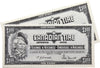 S4-F-FN 1974 Canadian Tire Coupon $1.00 Almost Uncirculated (Holes) 2 Notes