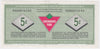 S17-Ba1-90 Replacement 1992 Canadian Tire Coupon 5 Cents Extra Fine